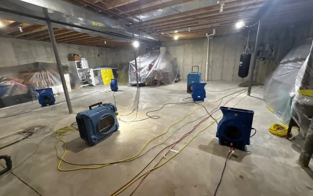 Basement Flood Cleanup in Euless, Texas