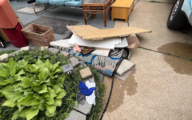 Hurricane Flood Damage in Euless, Texas