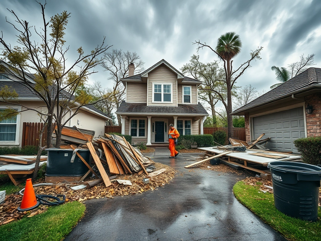 Storm and Natural Disaster Damage Cleanup