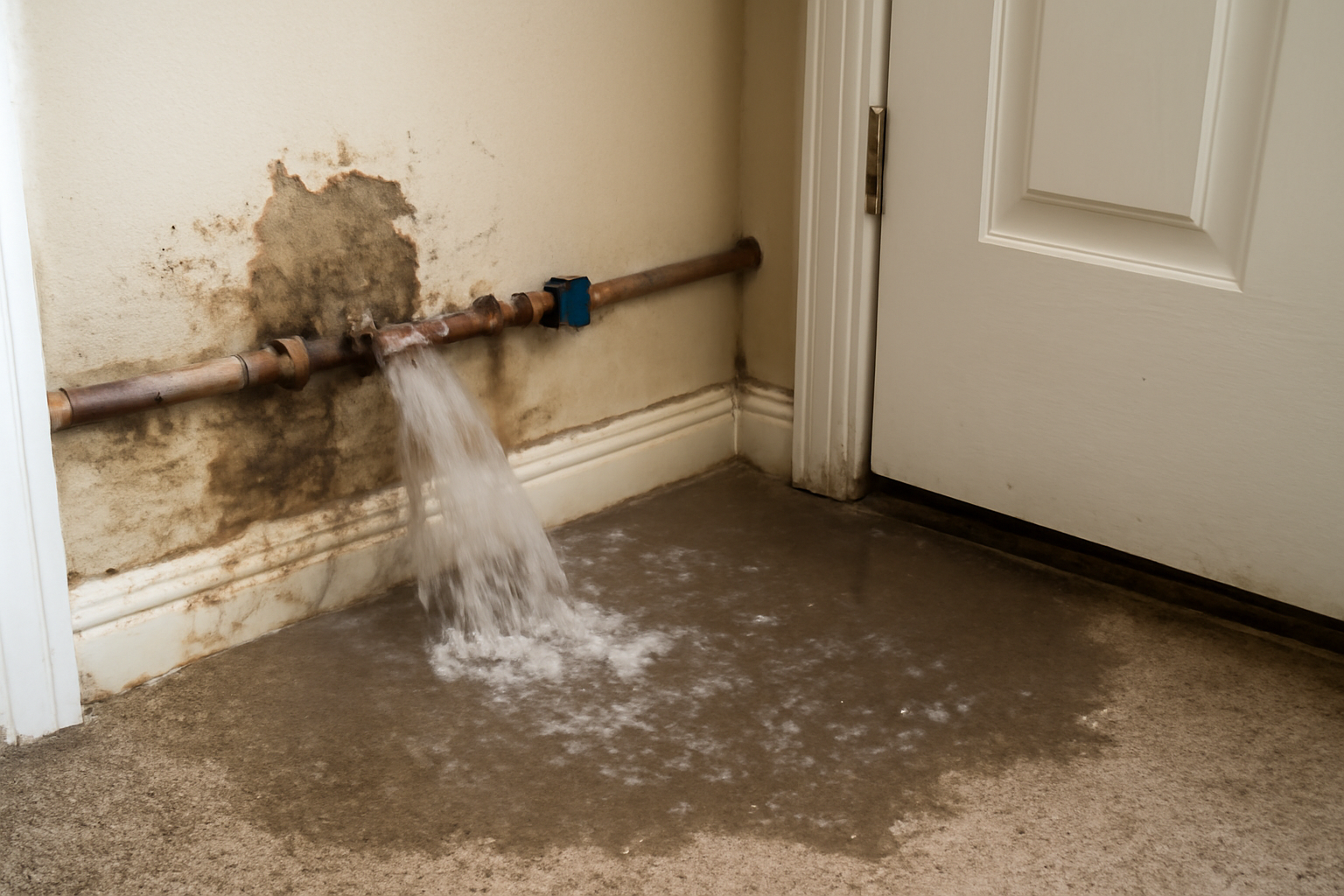 Burst Pipe Water Removal in Duncanville, TX