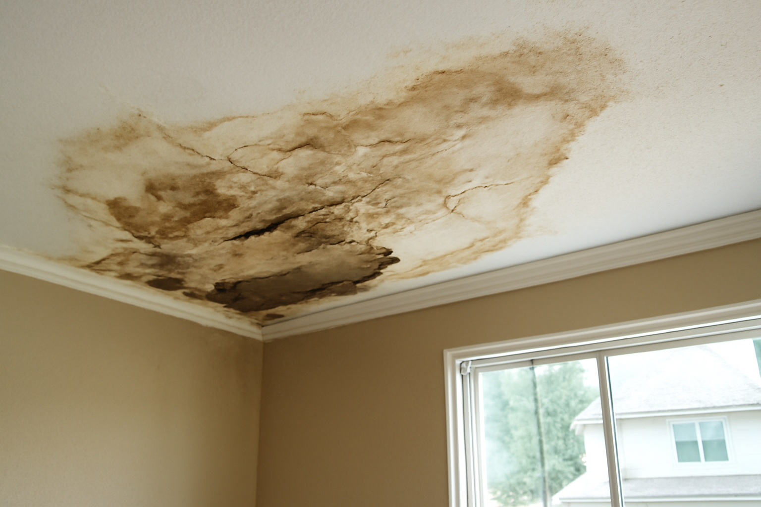 Ceiling Drywall Water Damage Restoration in Balch Springs, TX