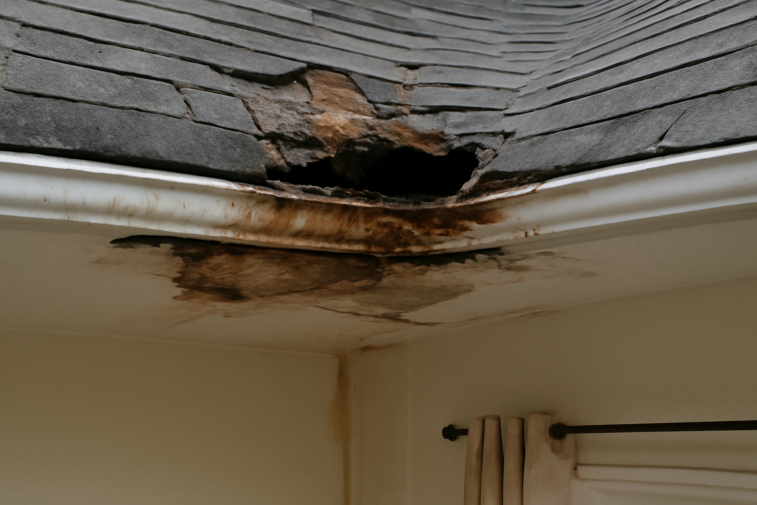 Roof Leak Water Removal in Flower Mound, TX