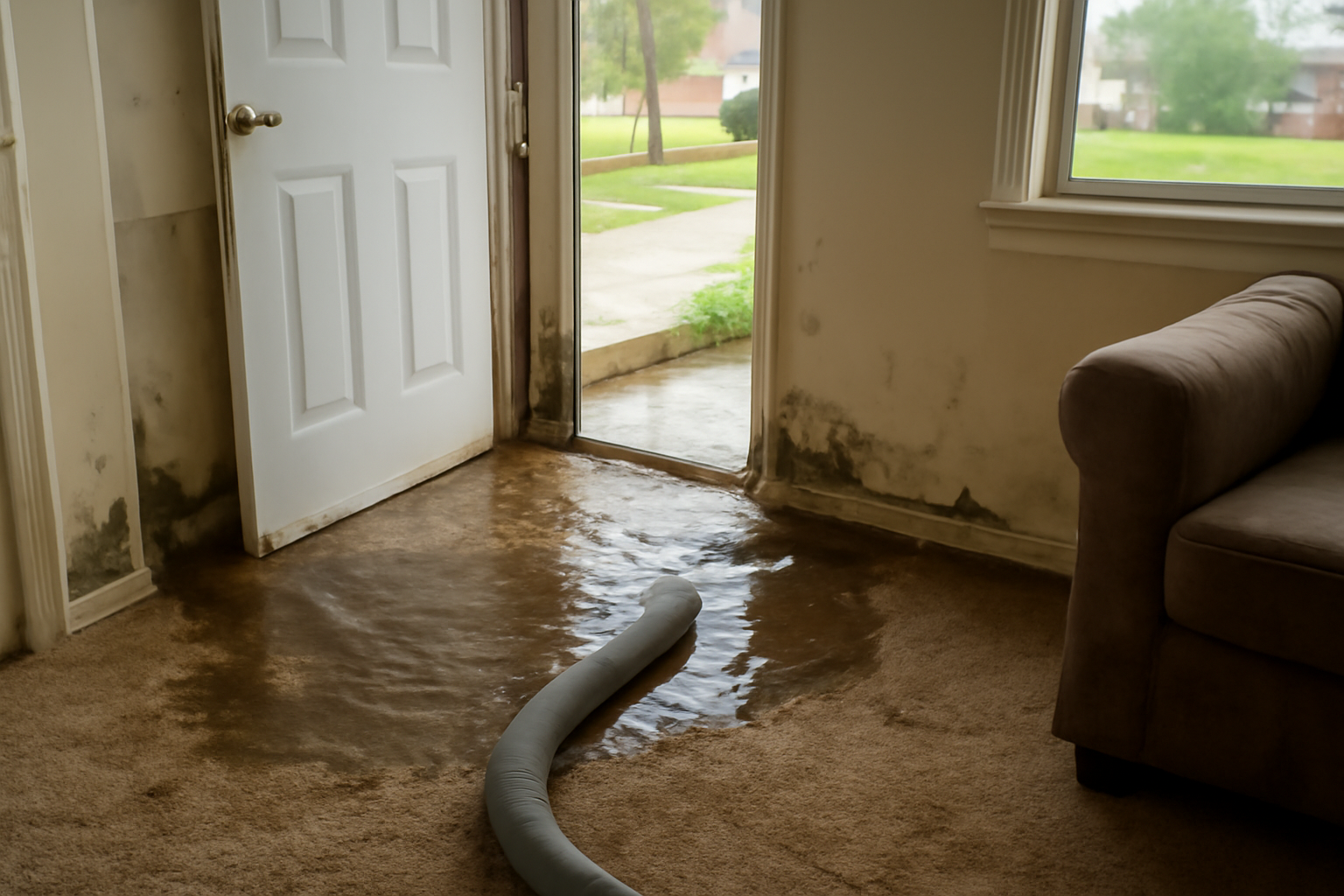 Sewer Backup Water Removal in Flower Mound, TX