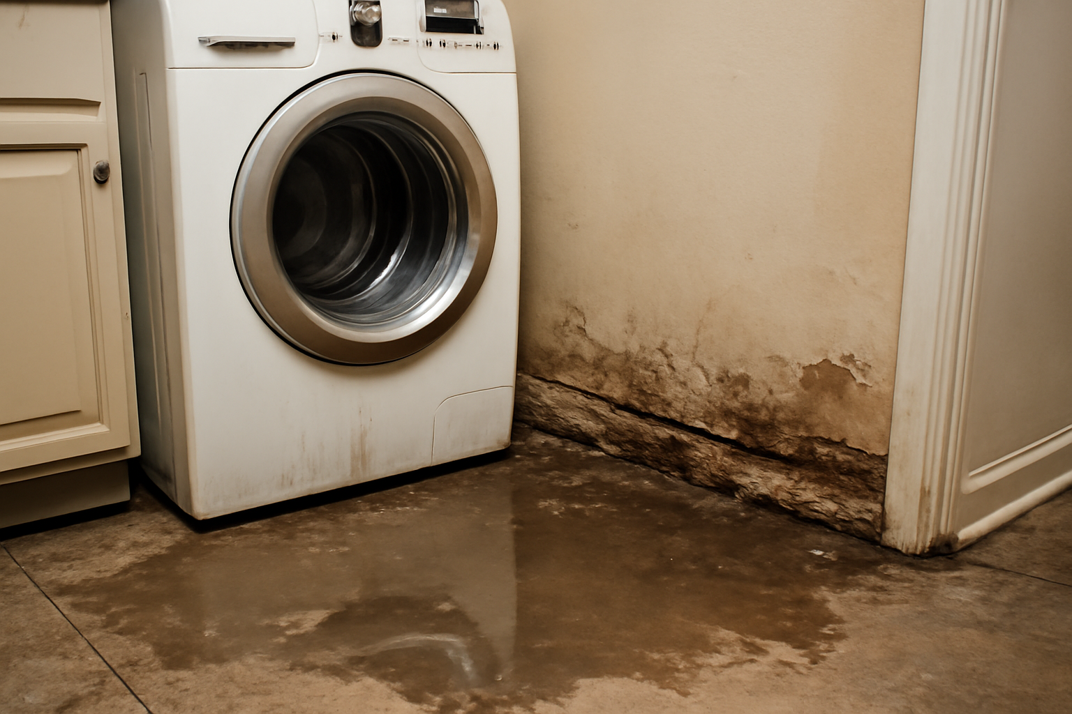 Washing Machine Overflow Water Removal in Plano, TX